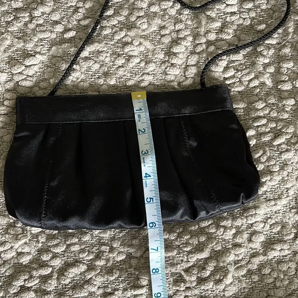 Style & Co. Satin‎ Formal satchel Black